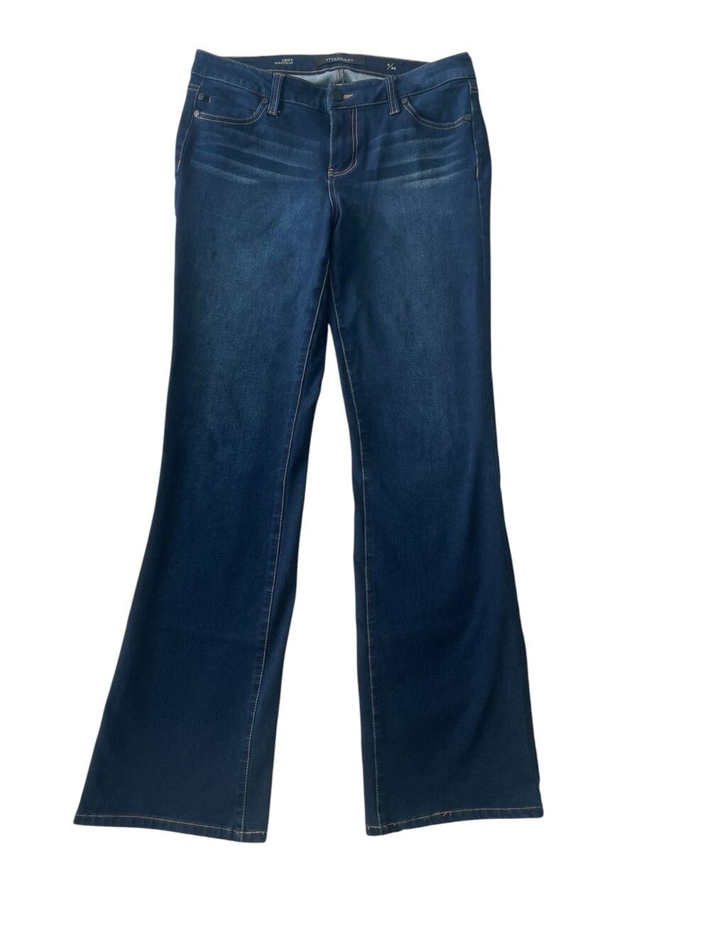 Liverpool Jeans Company Stretchy Lucy Bootcut Dark Wash Denim Jeans Size 8/29